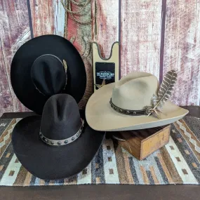 4X Buffalo Fur Felt Hat, the "Broken Bow" by Stetson