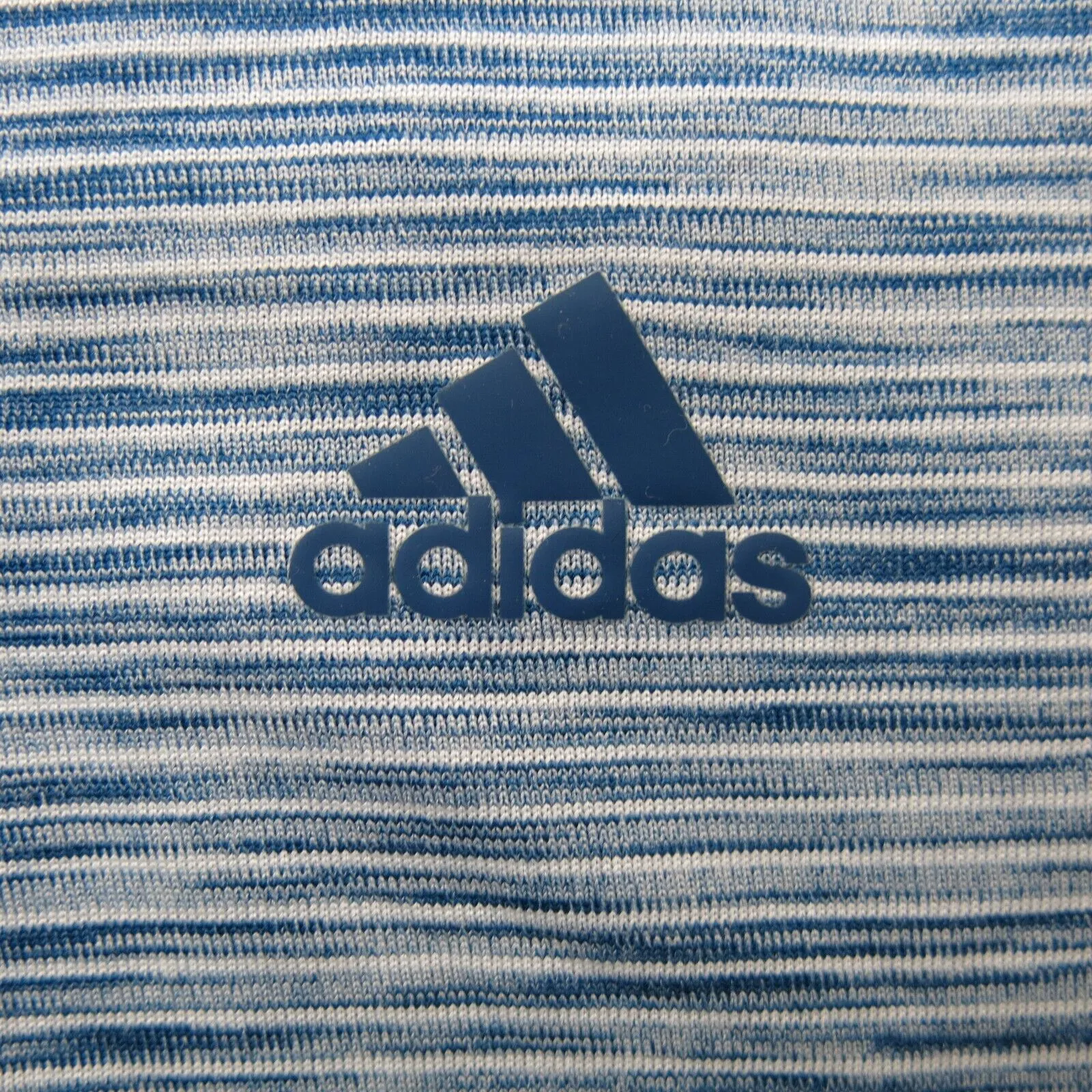 Adidas Climalite Womens Crew Neck T Shirt Sleeveless Heather Blue Size Large