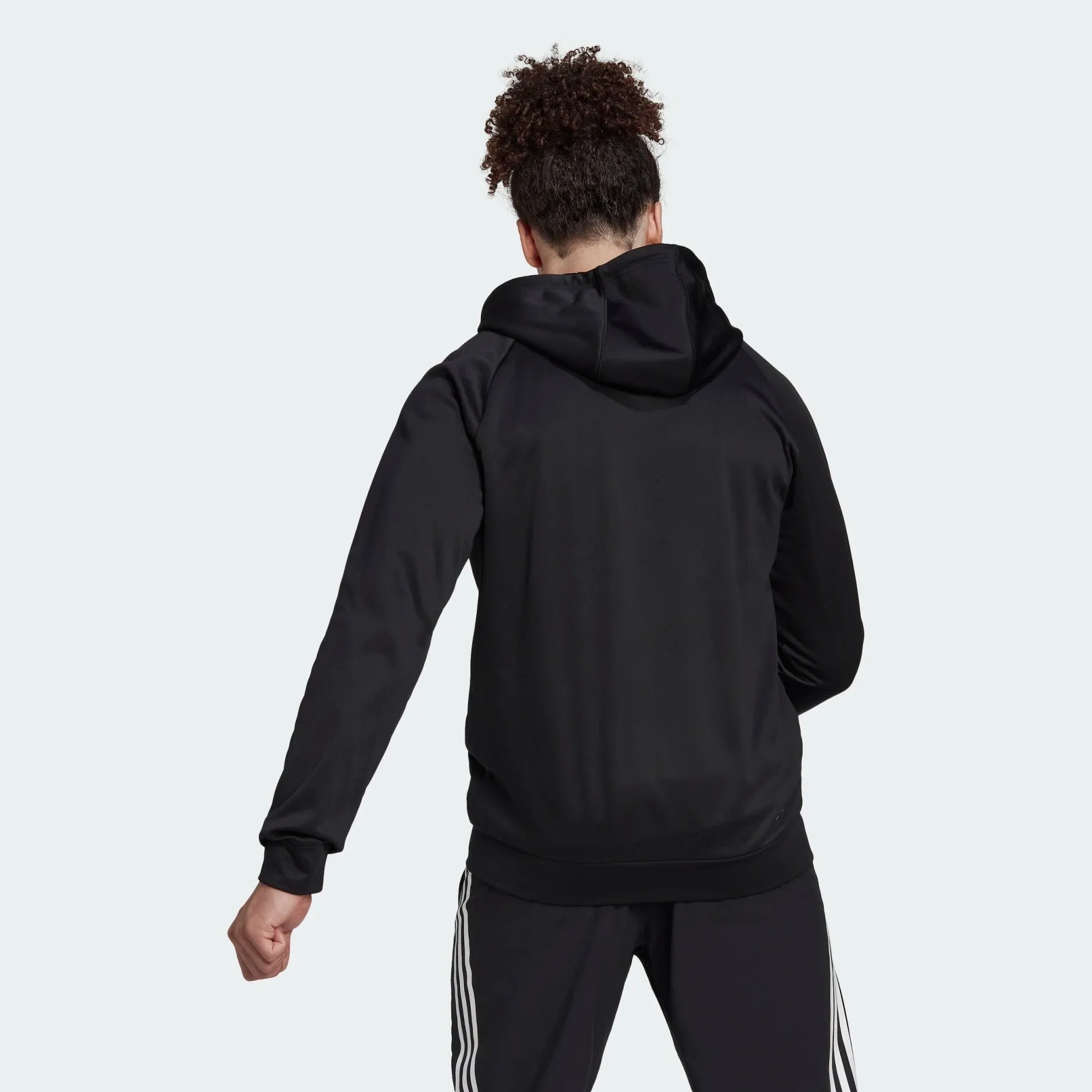 adidas Game and Go Small Logo Full-Zip Men's Hoodie