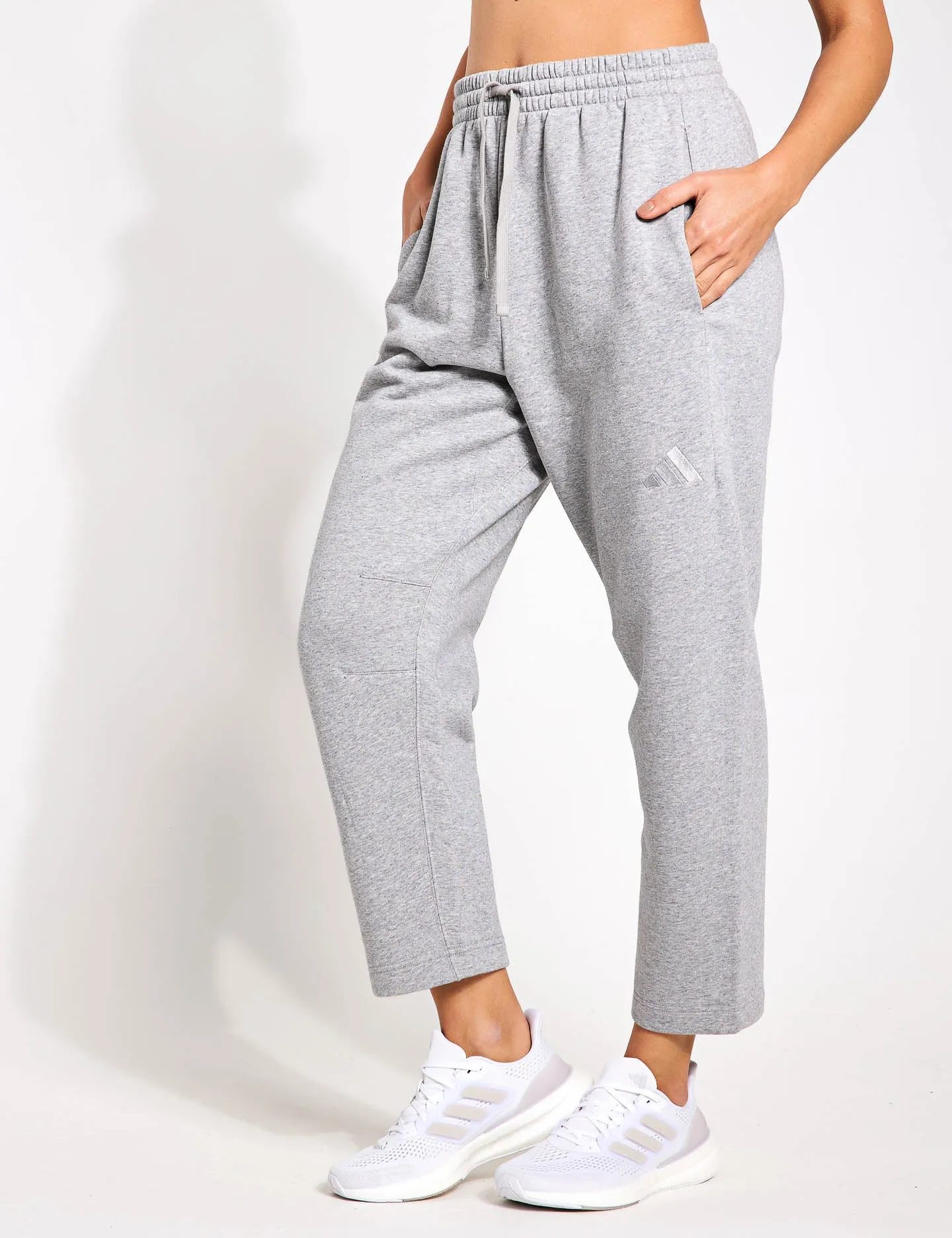 ALL SZN Fleece Barrel Leg Joggers - Medium Grey Heather