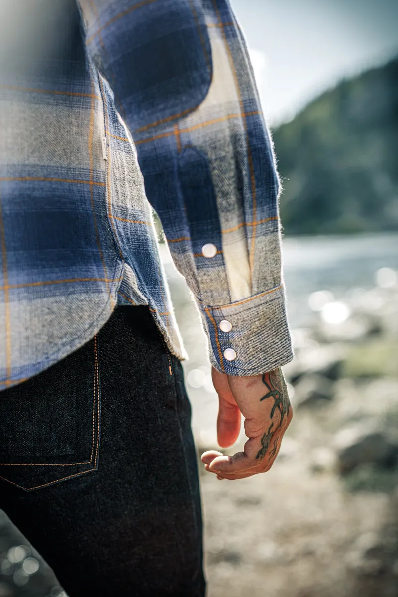 &SONS River Blue Western Shirt