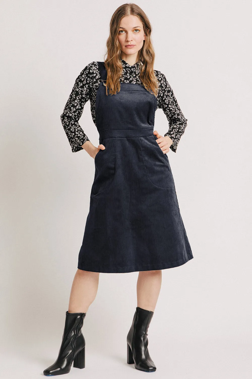 Archer Dress Dark Grey