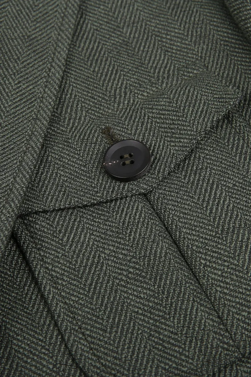 Ashford Herringbone Belted Jacket