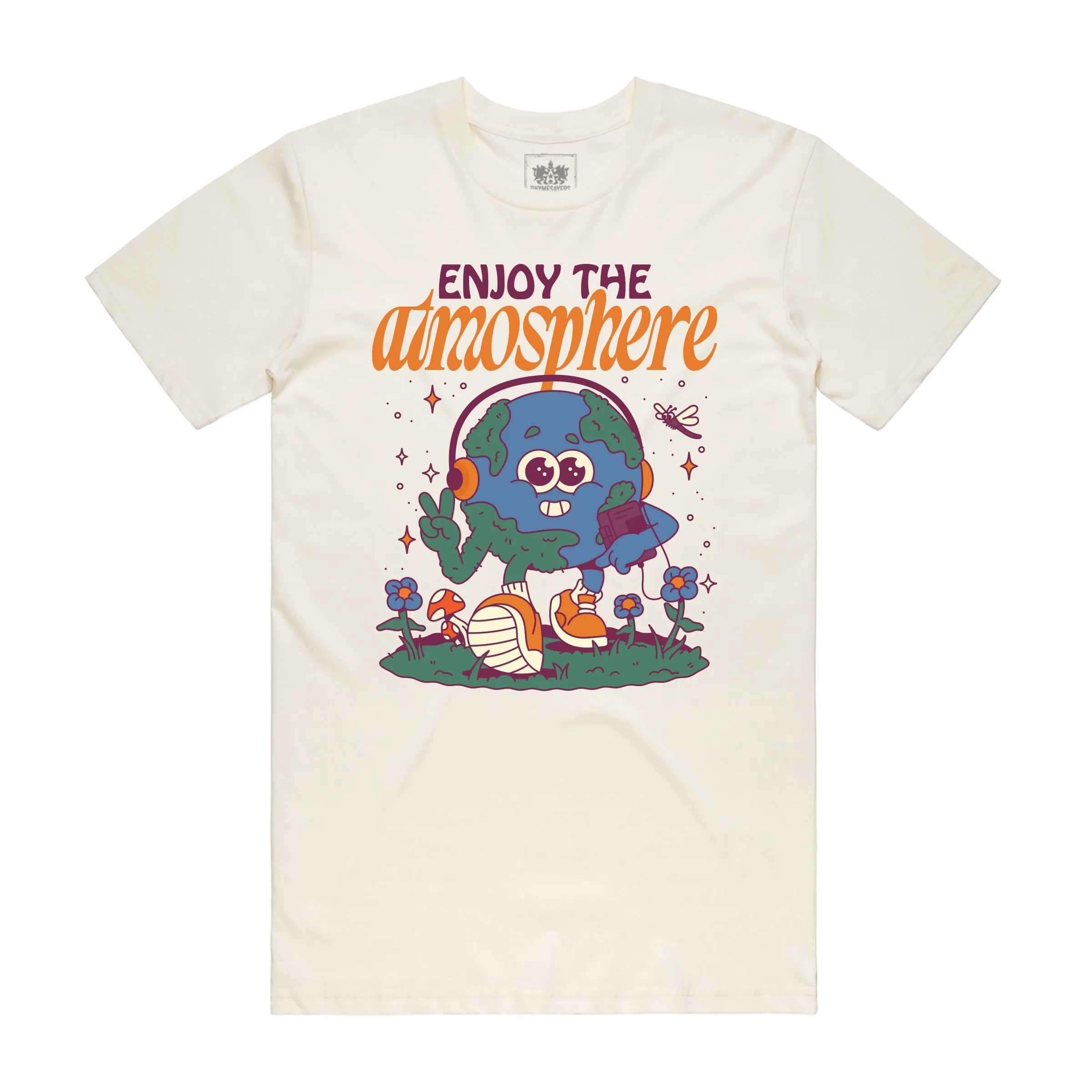 Atmosphere - Planet Earth T-Shirt (Ecru)