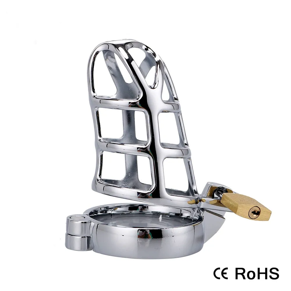 Authentic Metal CBT Male Chastity Cage