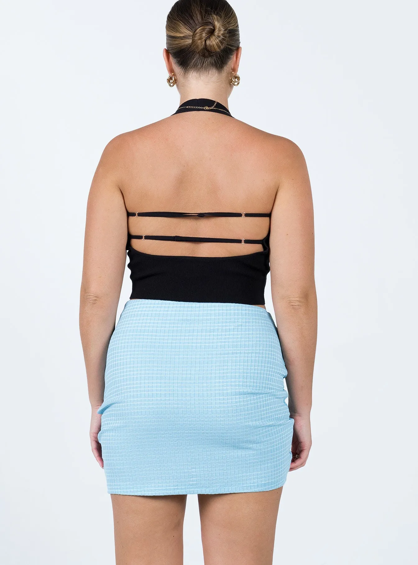 Avani Mini Skirt Blue