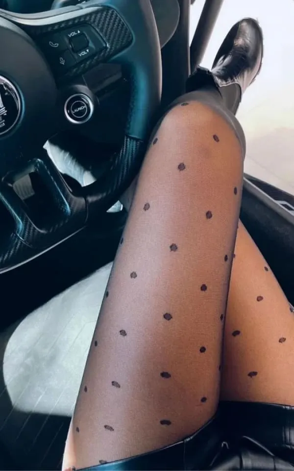 AVIANA- Stephanie Polka Dot Tights