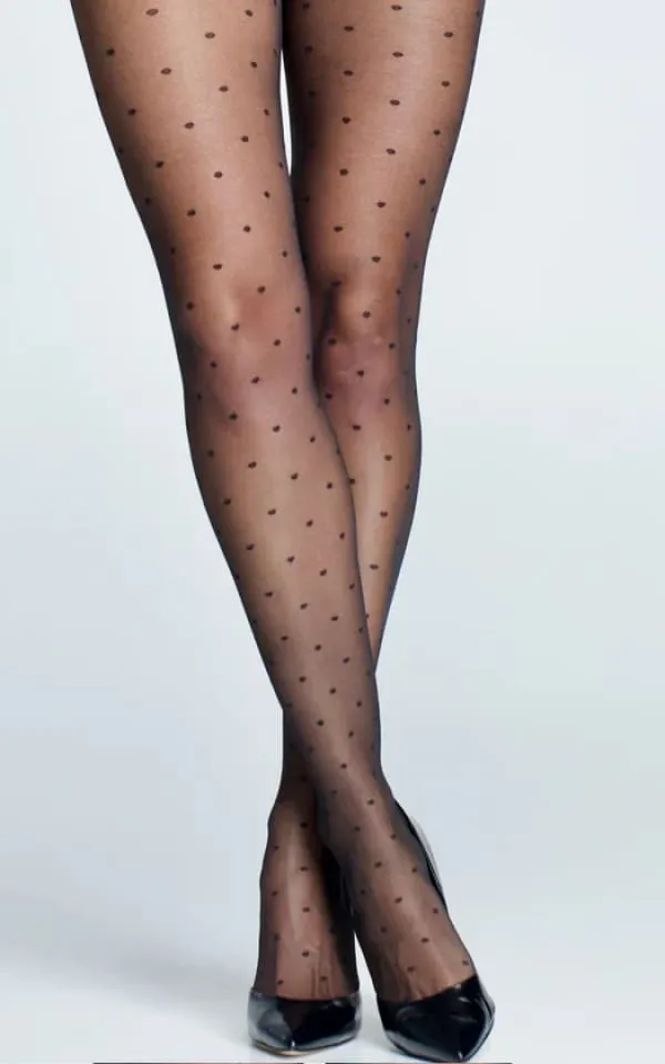 AVIANA- Stephanie Polka Dot Tights