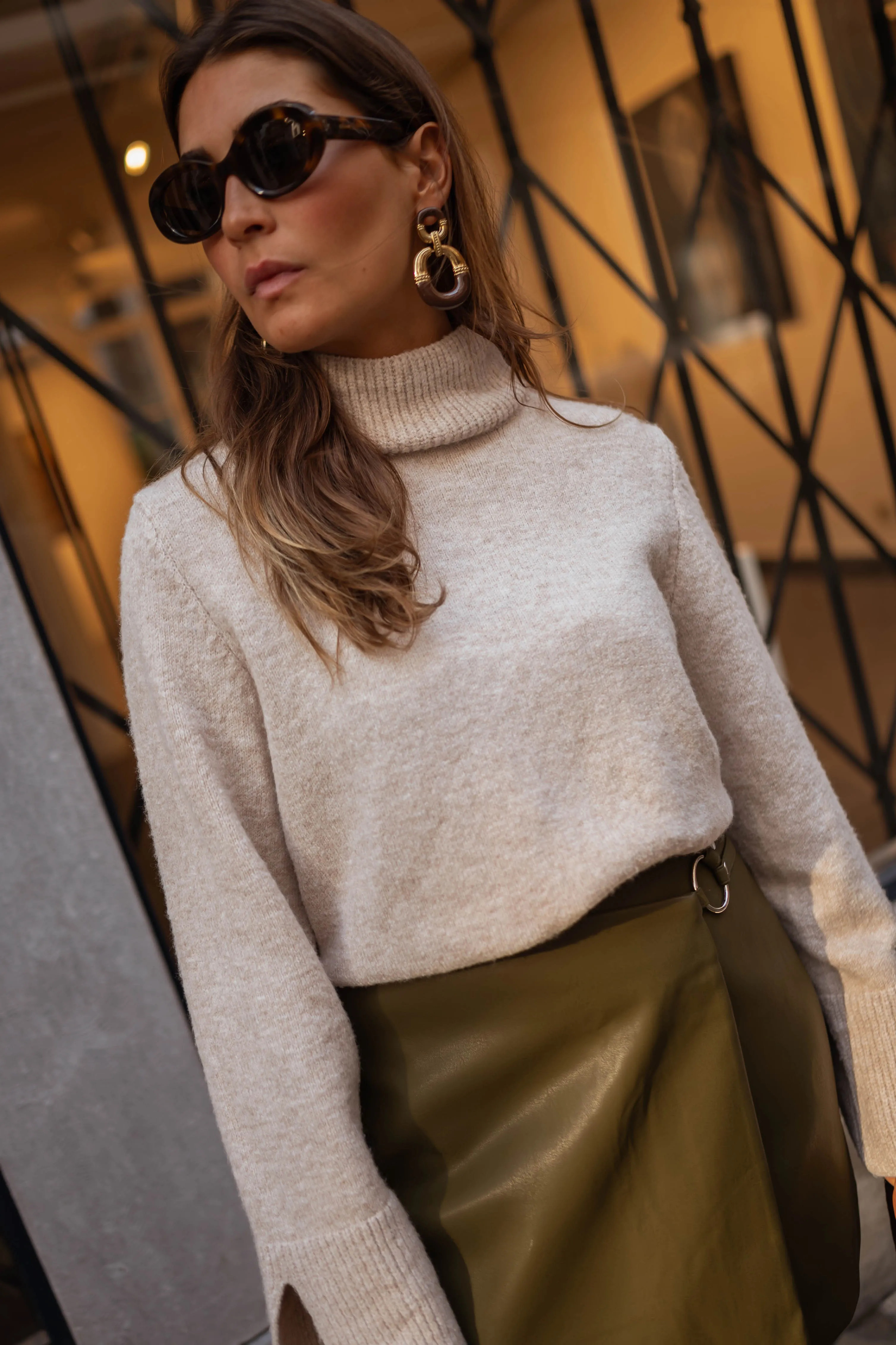 Beige Aurele Sweater