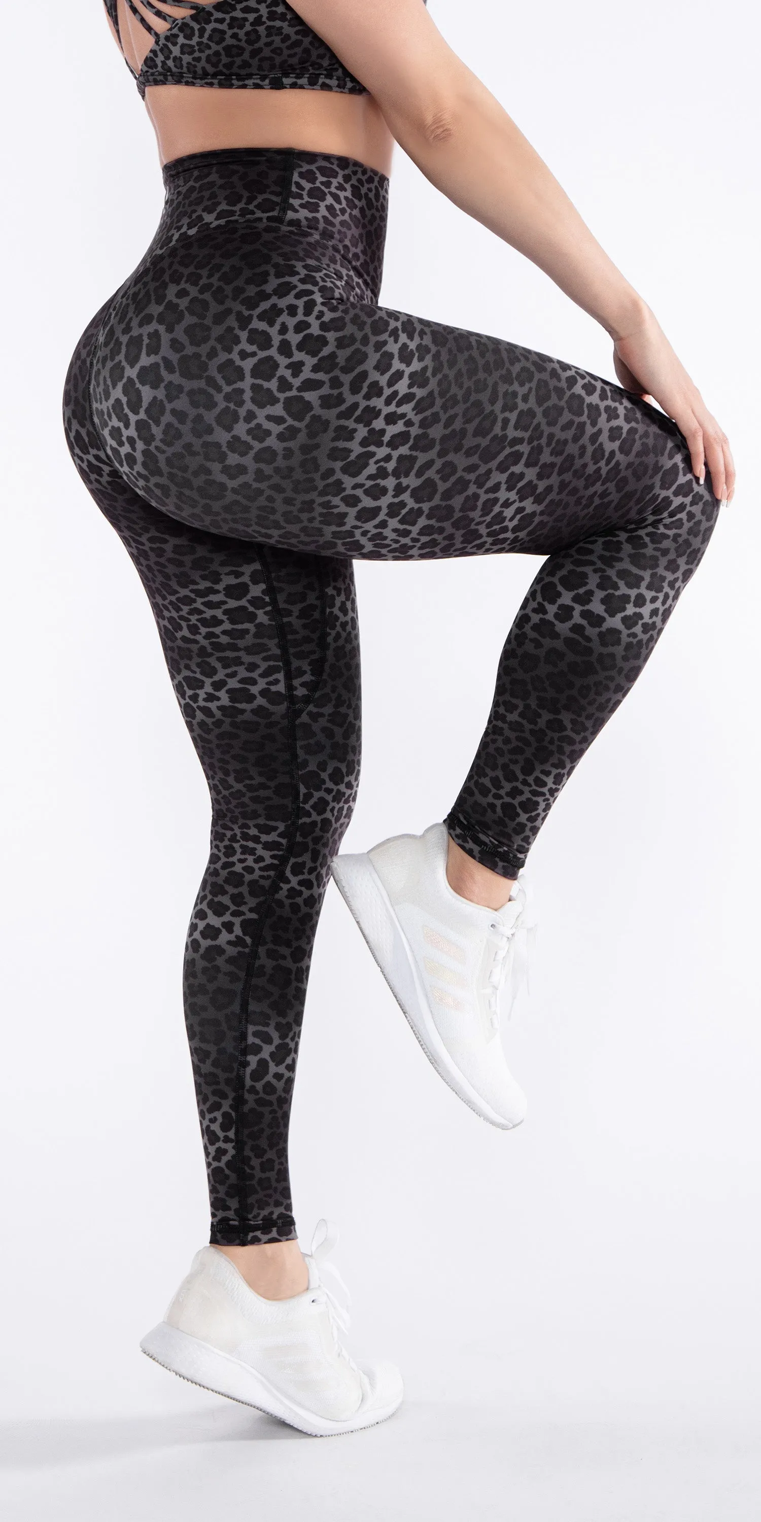 Black Cheetah - Contour Legging [Final Sale]