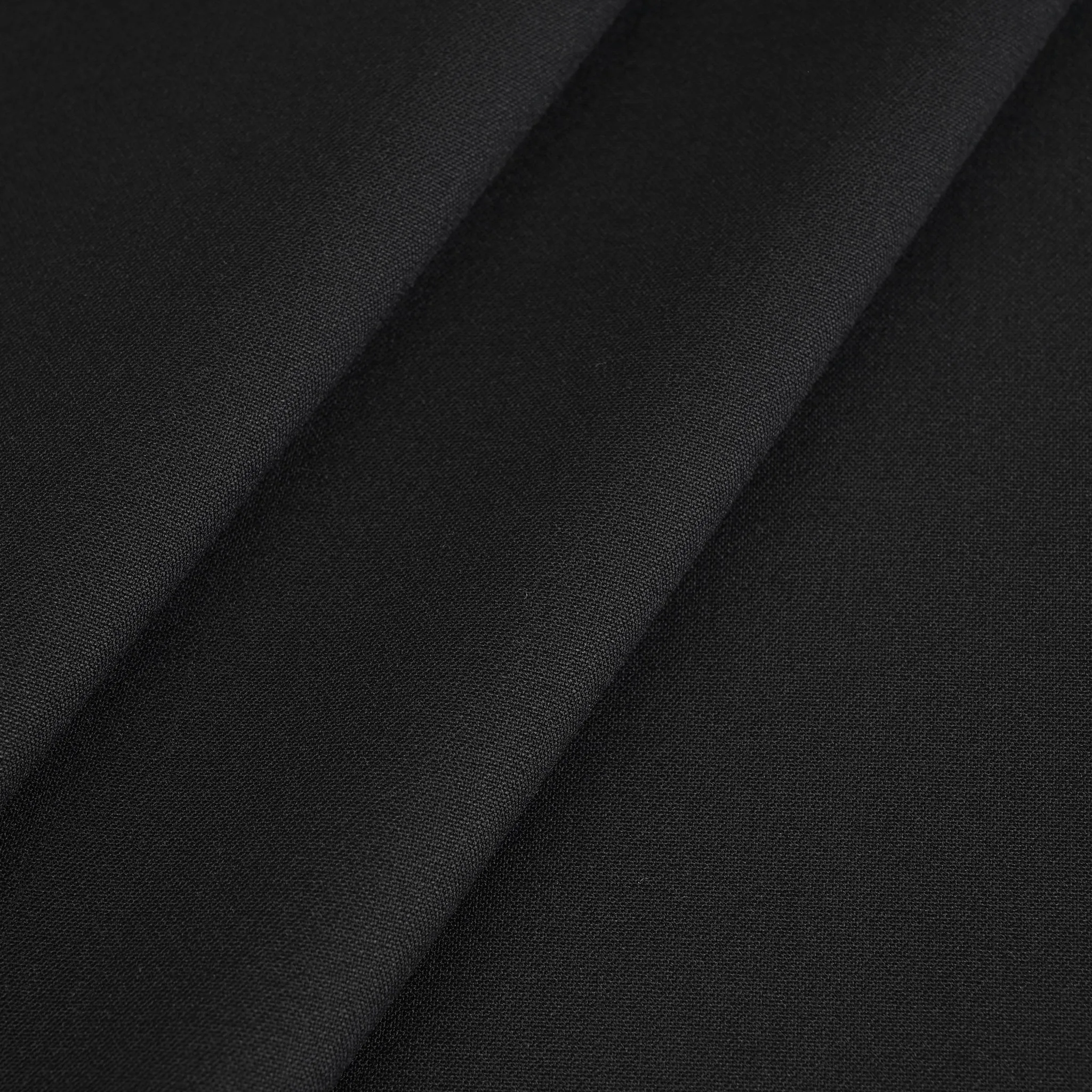 Black Suiting Fabric 3728