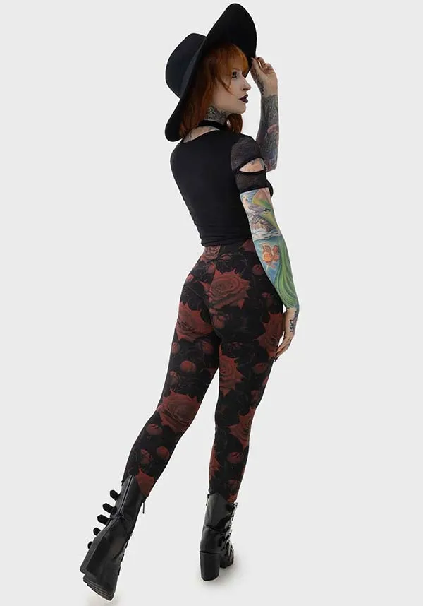 Blood Rose | LEGGINGS