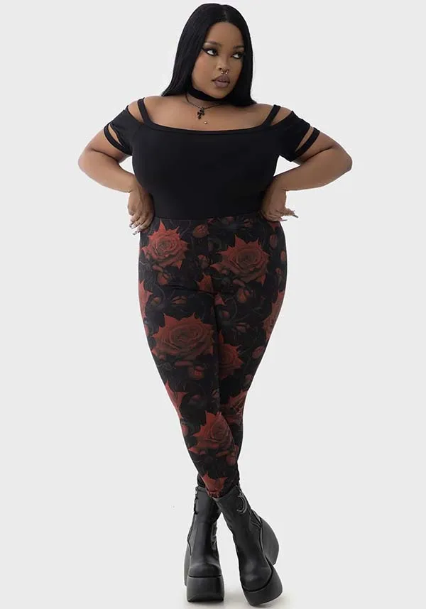 Blood Rose | LEGGINGS