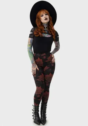 Blood Rose | LEGGINGS