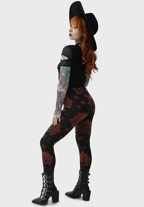 Blood Rose | LEGGINGS