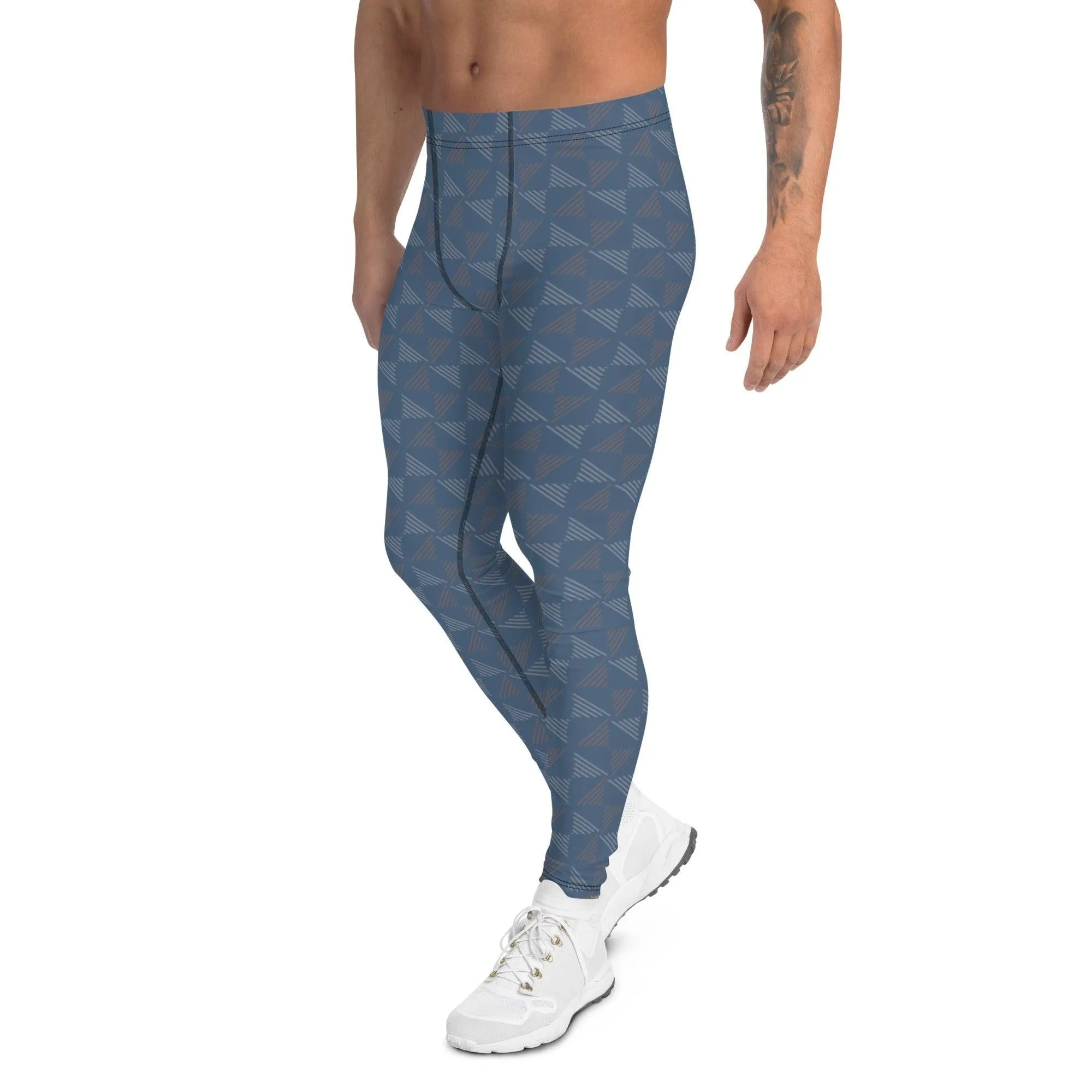 Blue Pottery Men's Leggings