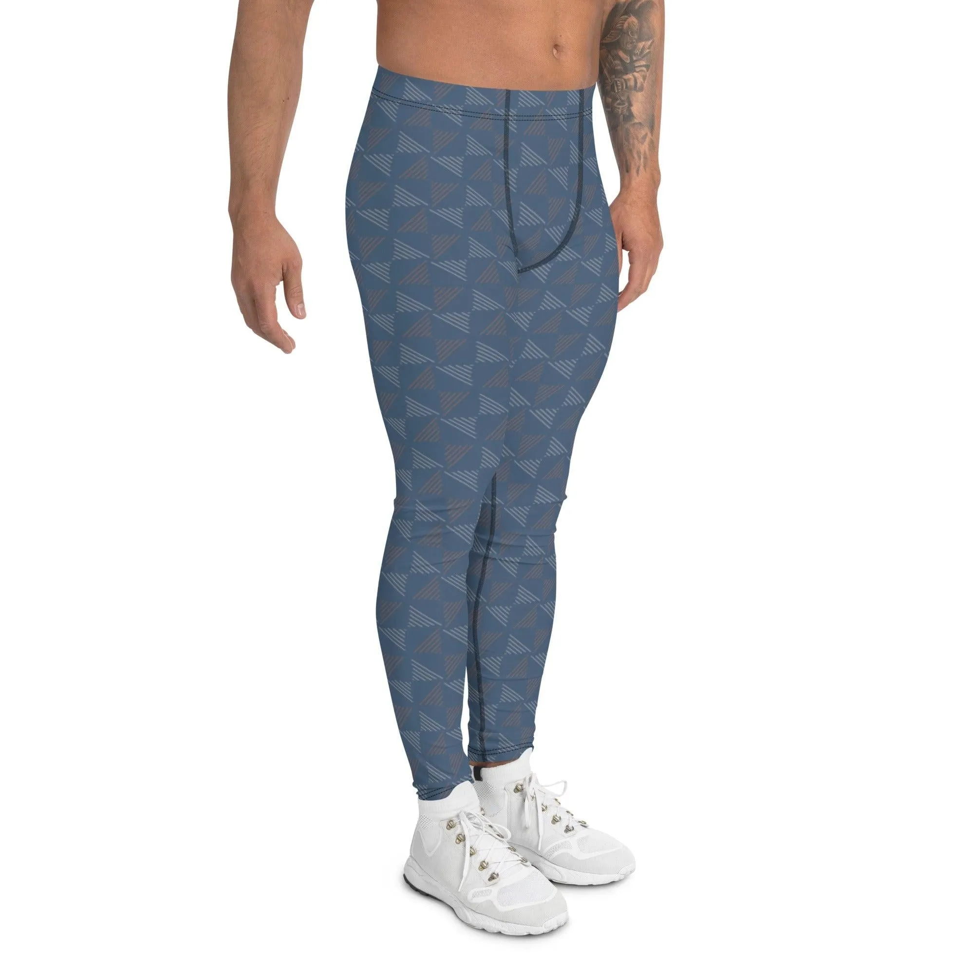 Blue Pottery Men's Leggings