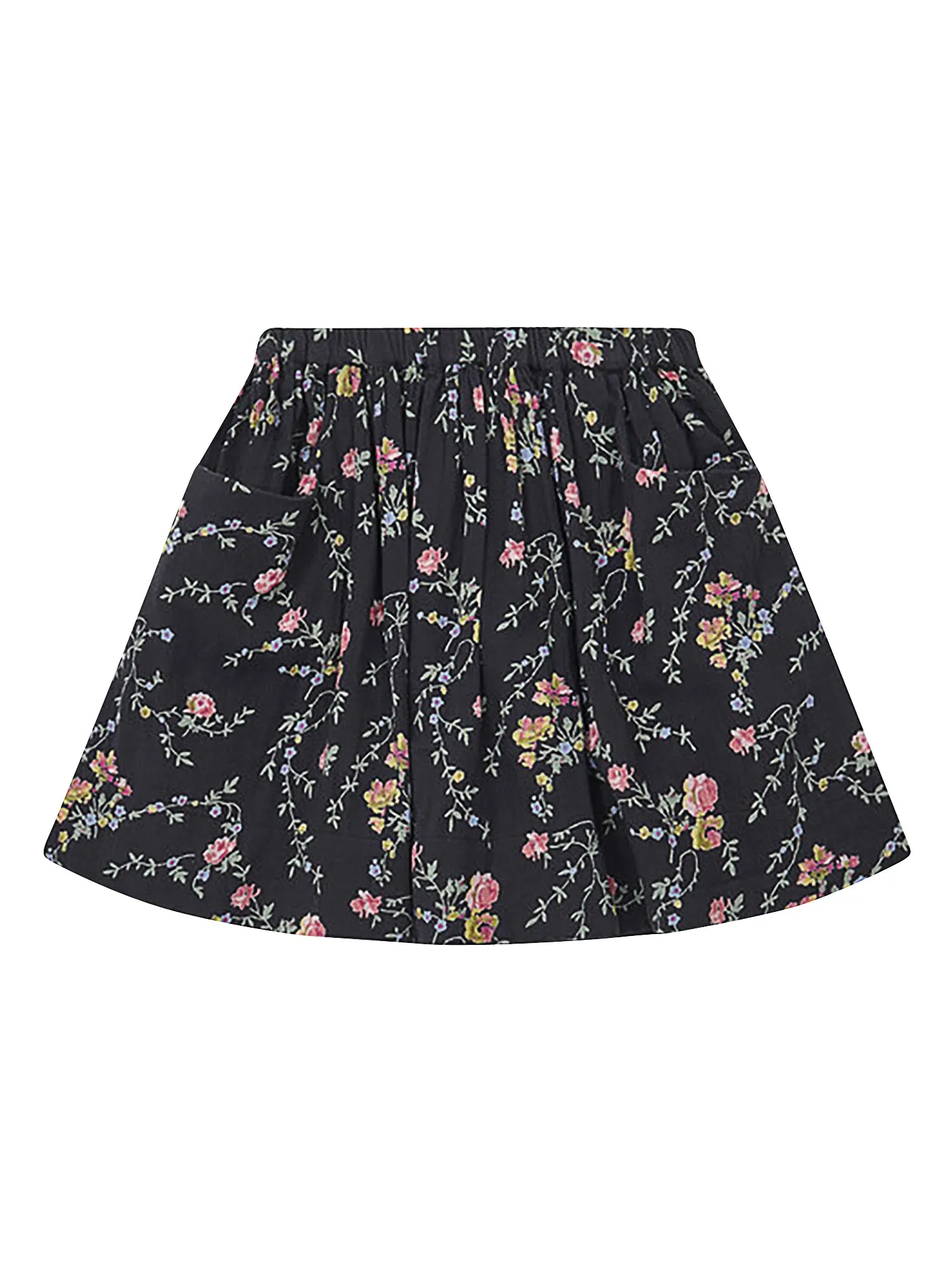 Bonton Romantic Print Gauze Skirt