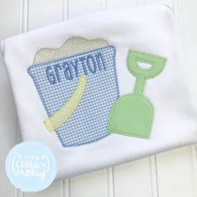 Boy Shirt - Sand Pail & Shovel