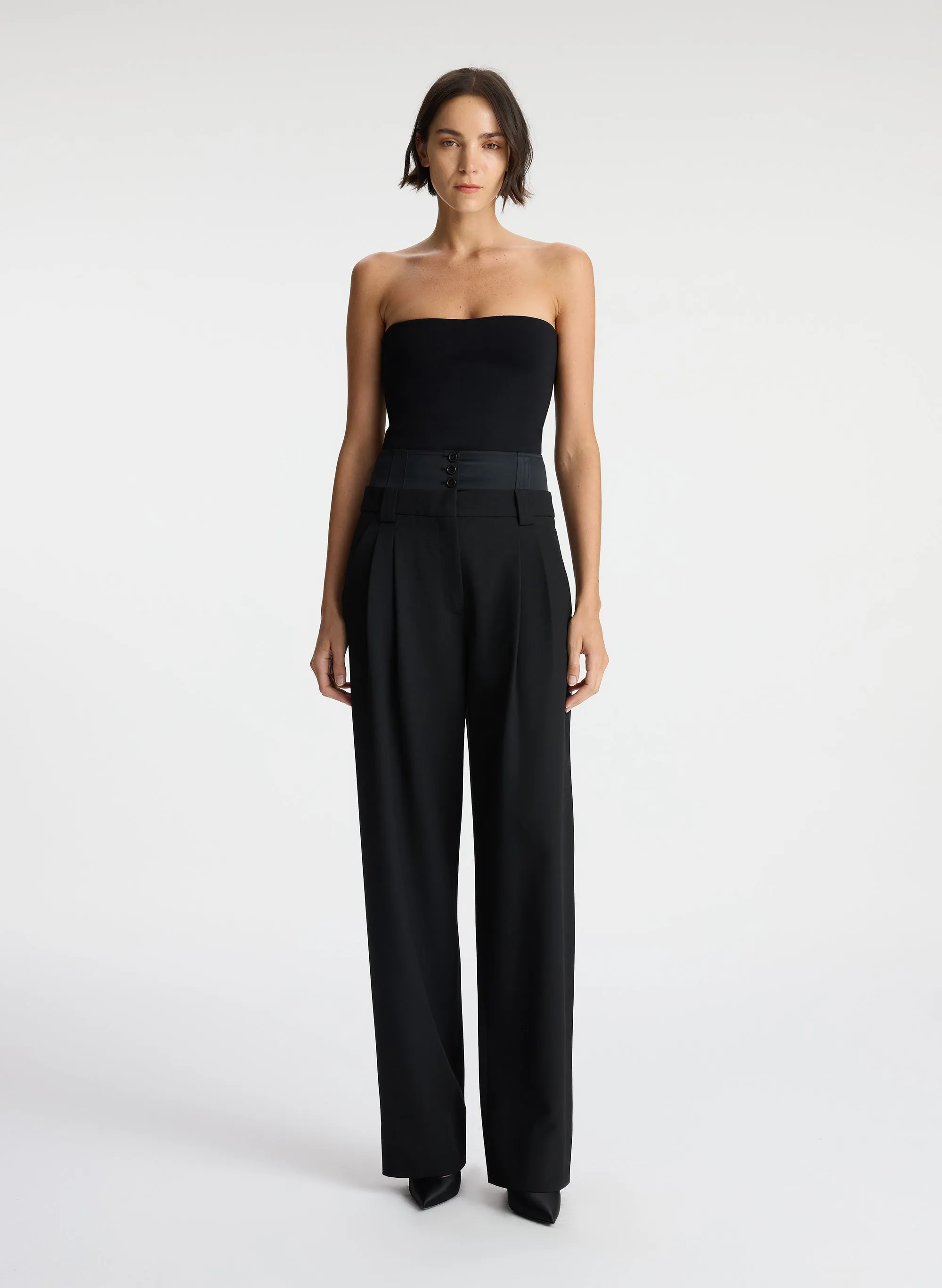 Brady Satin Contrast Pant