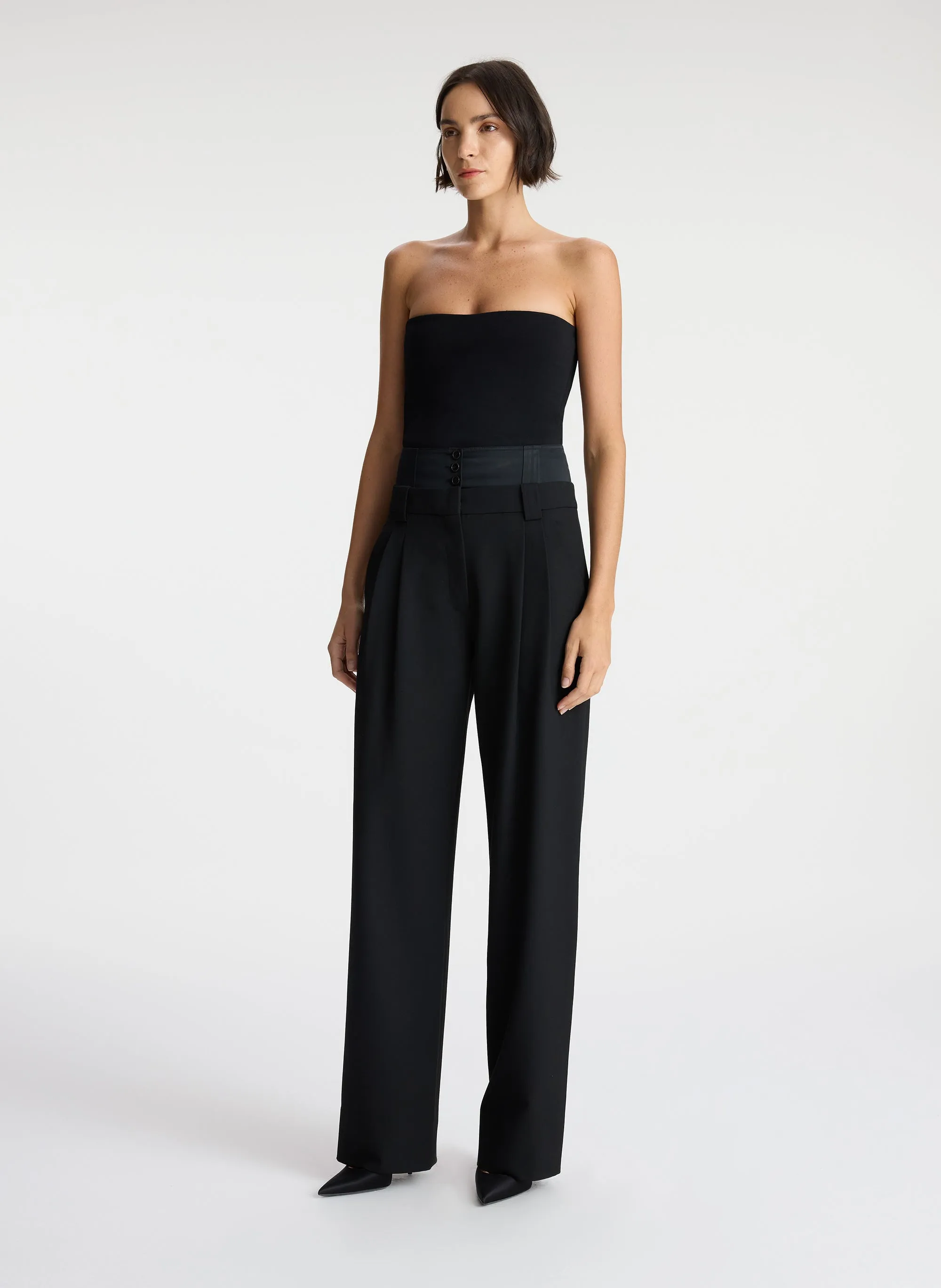 Brady Satin Contrast Pant