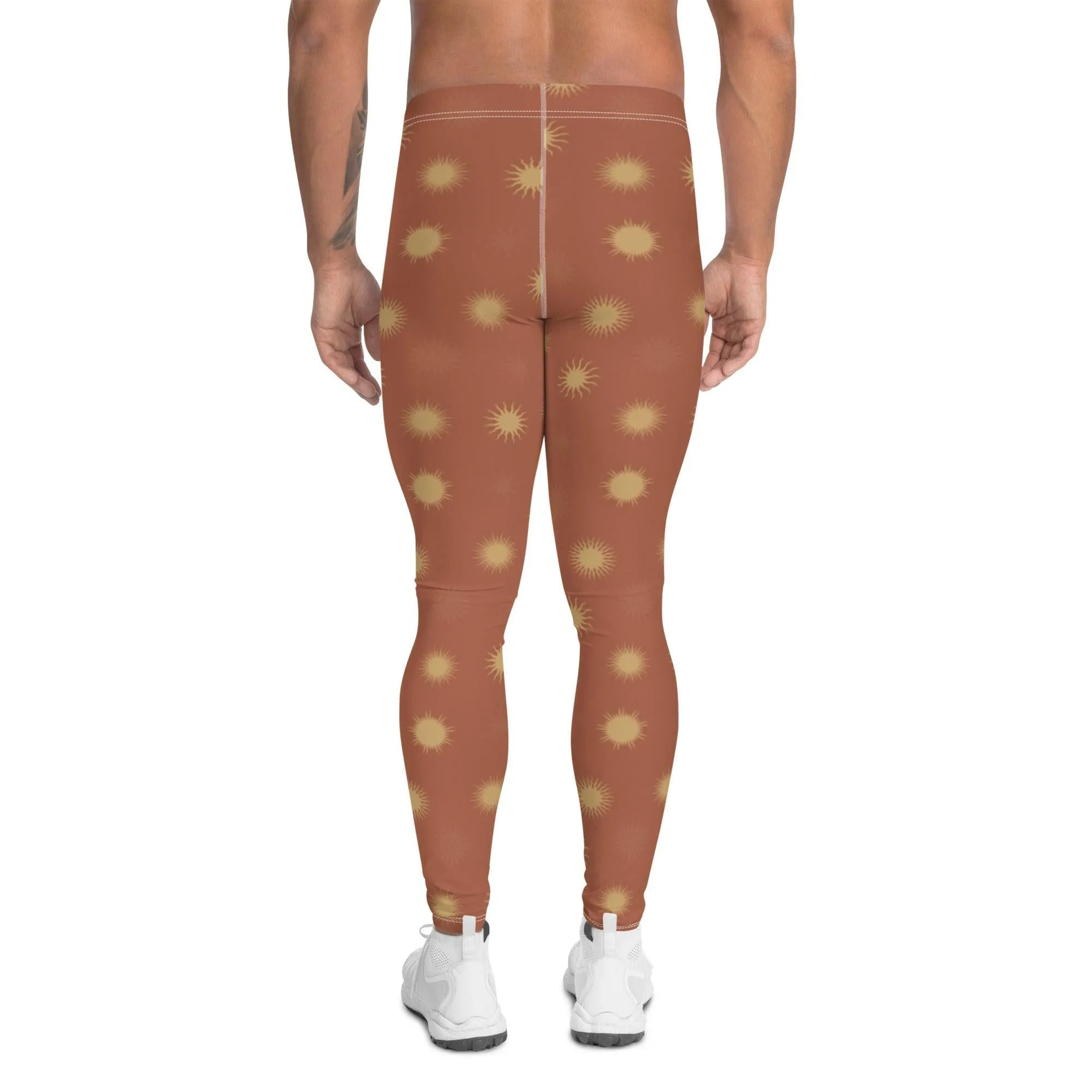 Brown Sun Men's Leggings