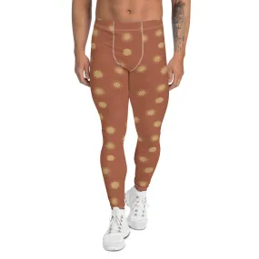 Brown Sun Men's Leggings