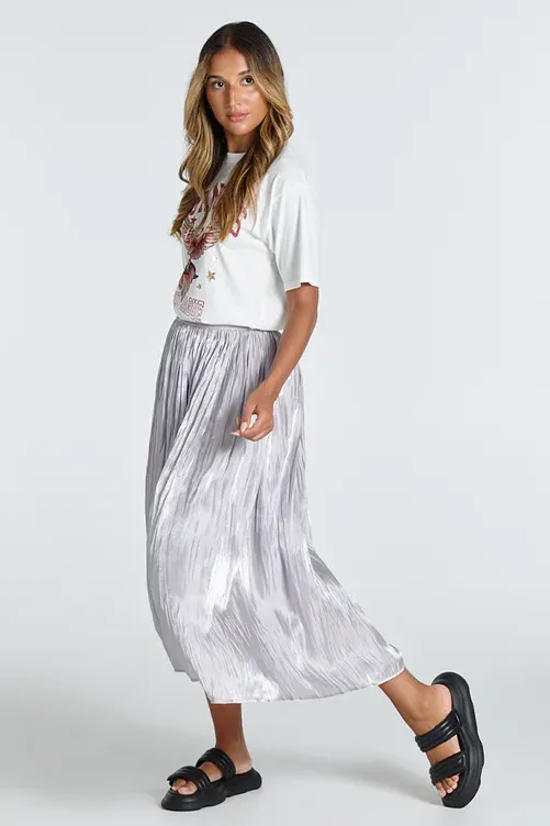 Callie Skirt in Silver