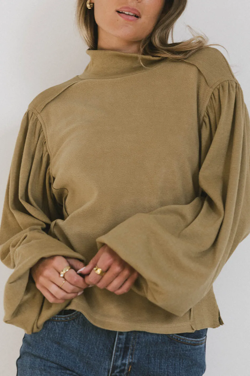 Carsyn Sweater in Khaki