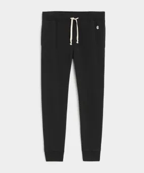 Champion Midweight Slim Jogger Sweatpant in Black