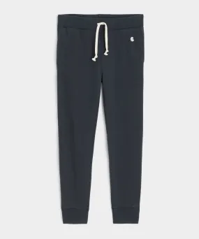 Champion Midweight Slim Jogger Sweatpant in Original Navy