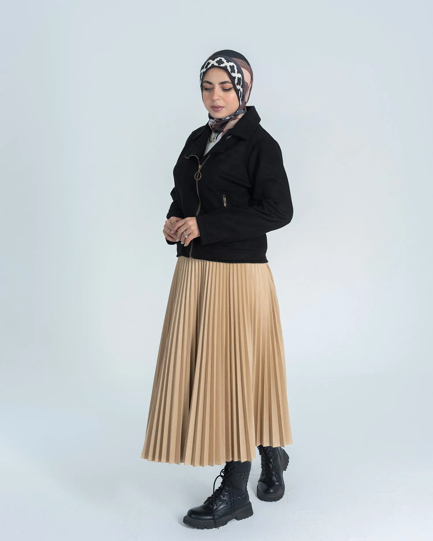 Clouge Blesse Suede Skirt - Allura