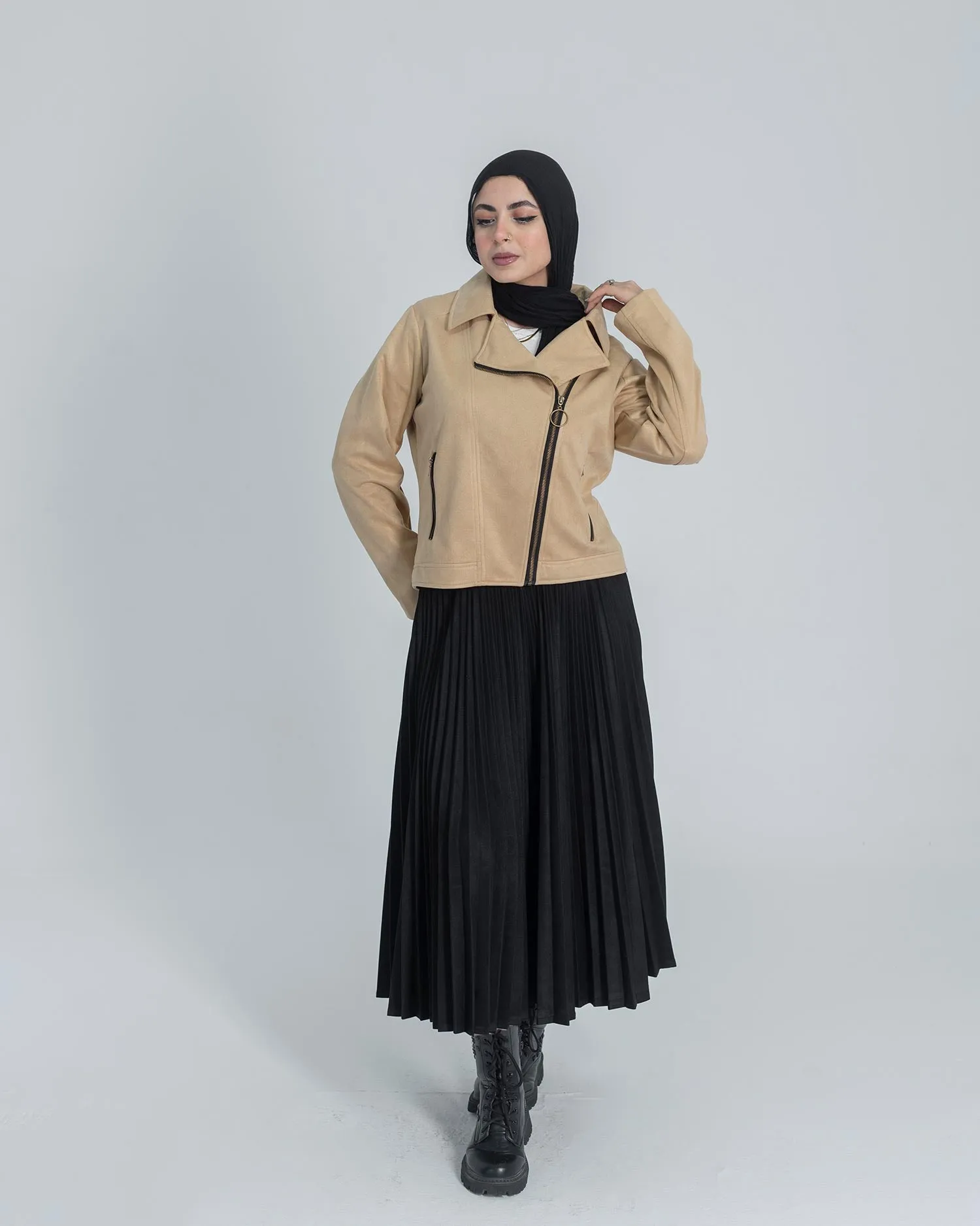 Clouge Blesse Suede Skirt - Allura