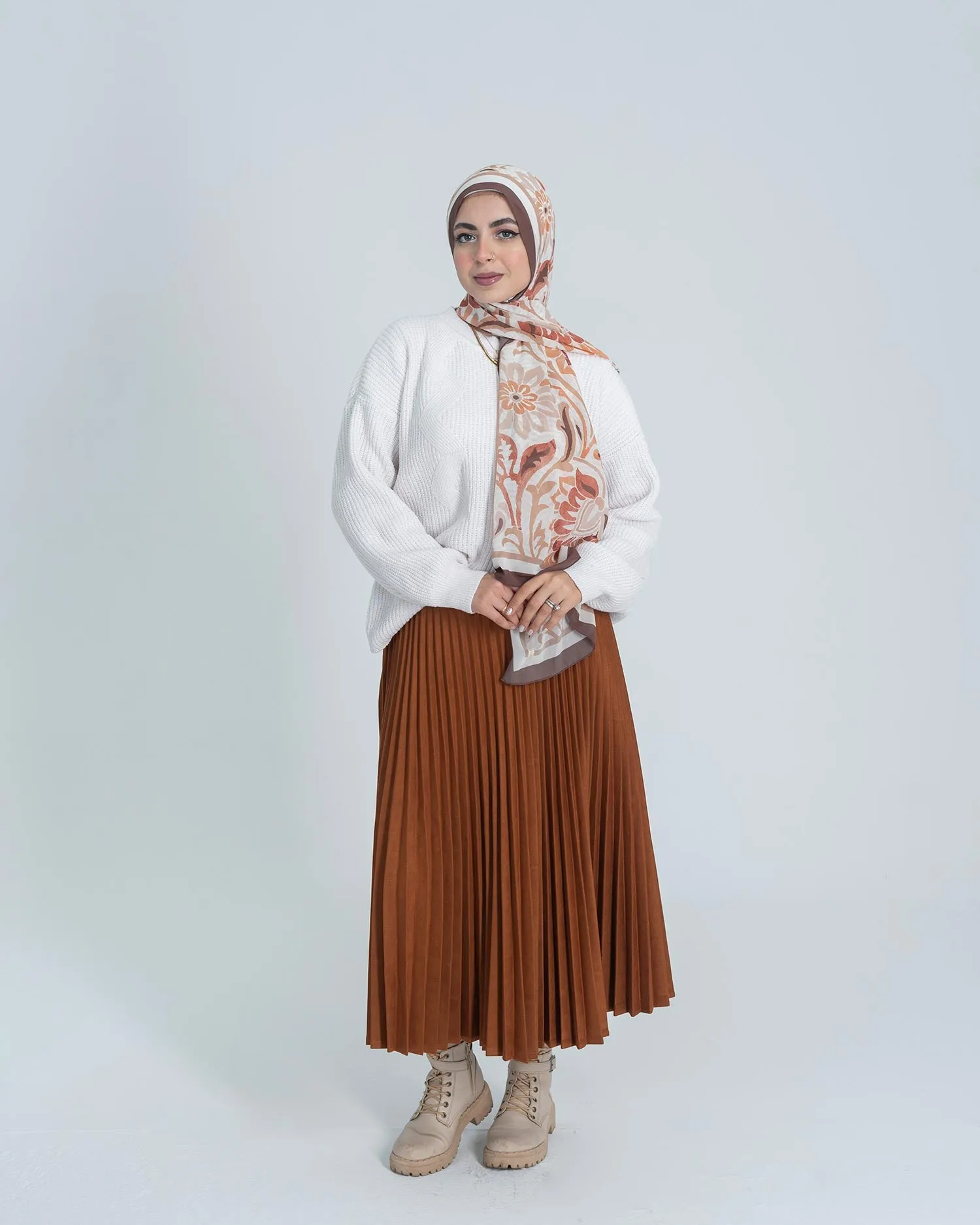 Clouge Blesse Suede Skirt - Allura