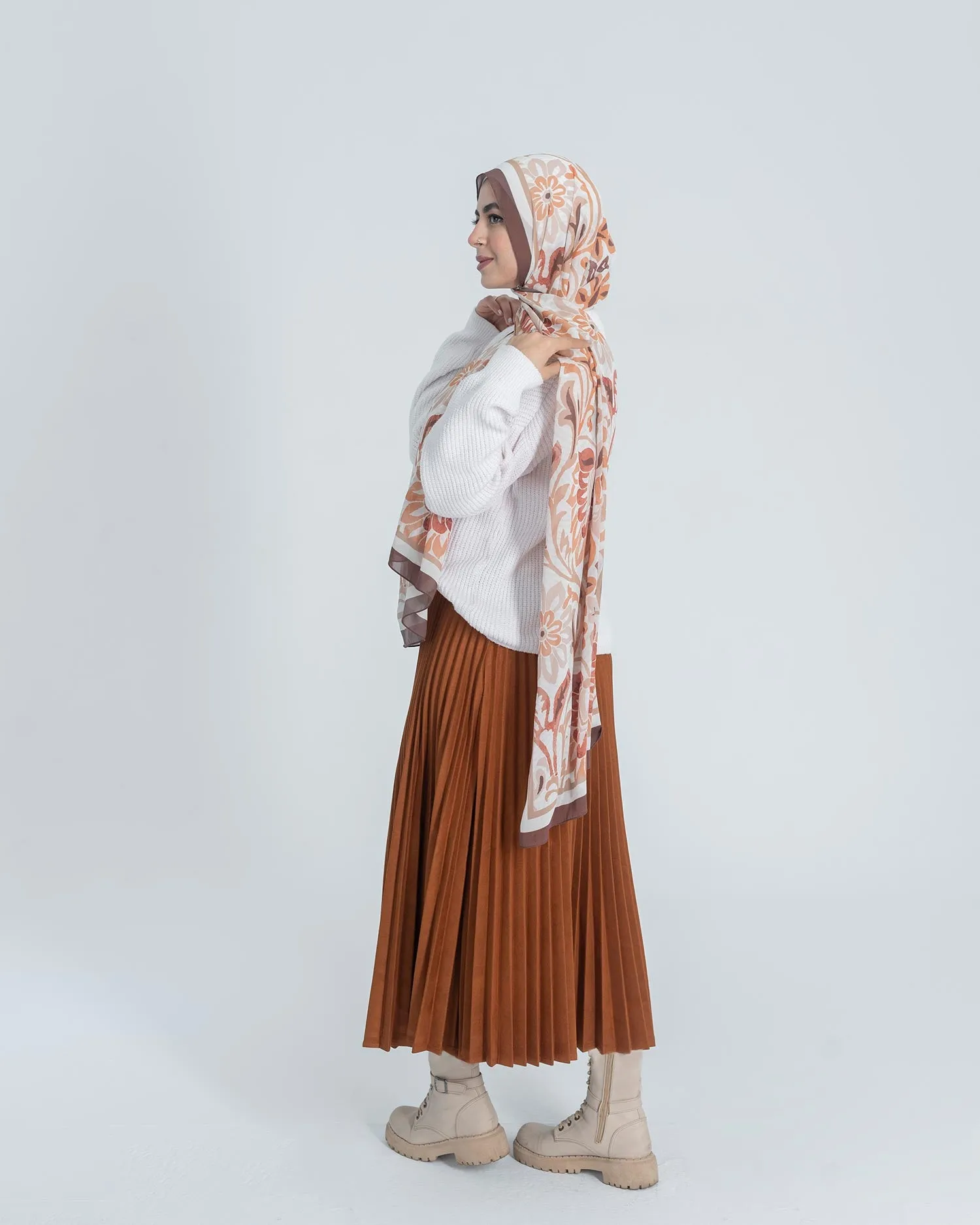 Clouge Blesse Suede Skirt - Allura