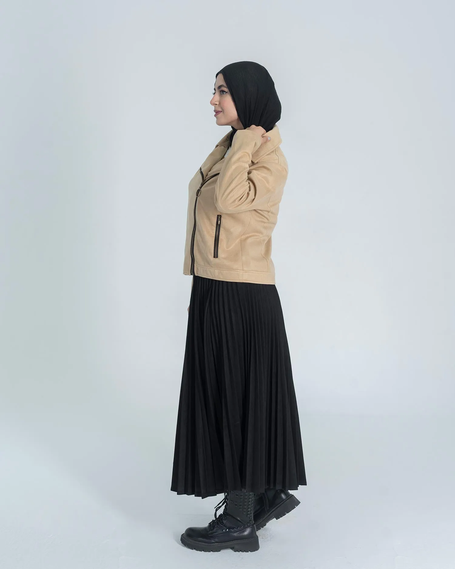 Clouge Blesse Suede Skirt - Allura