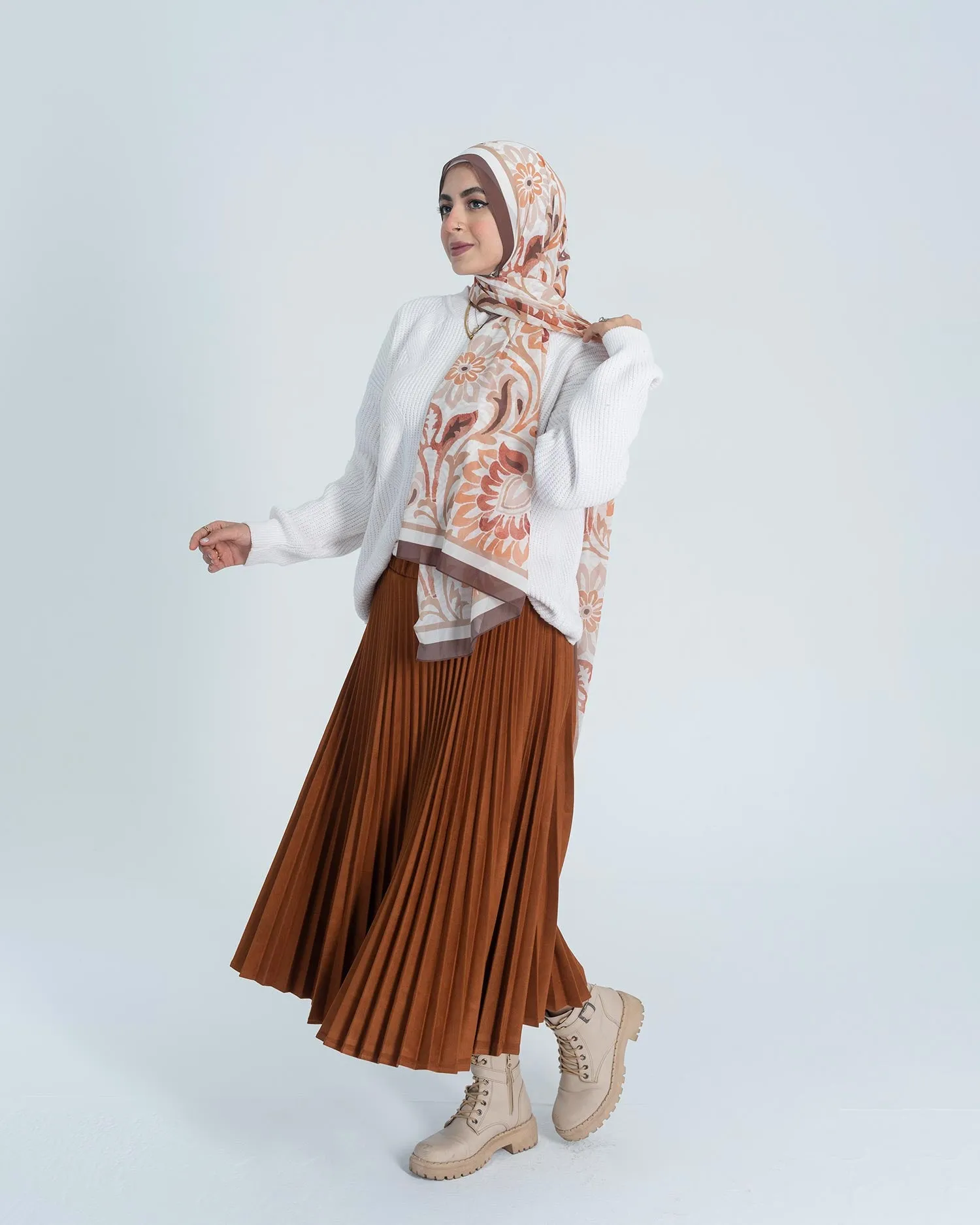 Clouge Blesse Suede Skirt - Allura