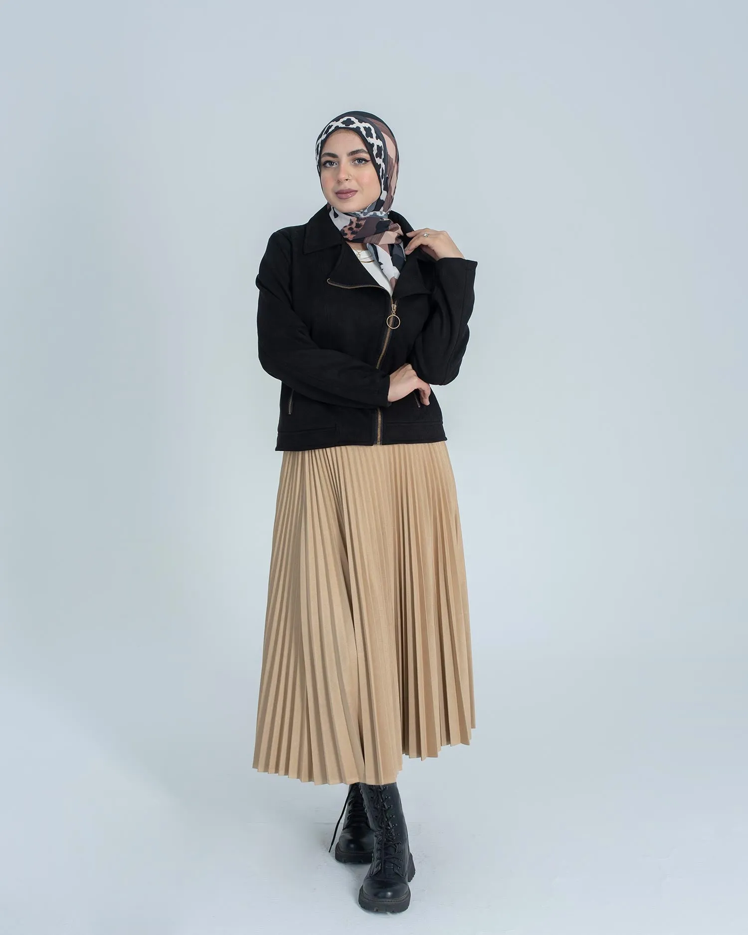 Clouge Blesse Suede Skirt - Allura