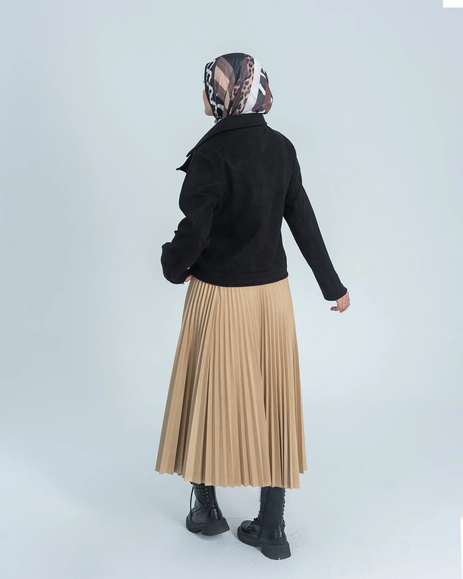 Clouge Blesse Suede Skirt - Allura