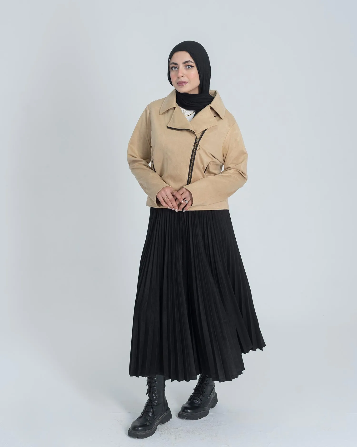 Clouge Blesse Suede Skirt - Allura