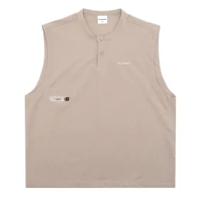 Cooper Nylon Vest Tan - SS24