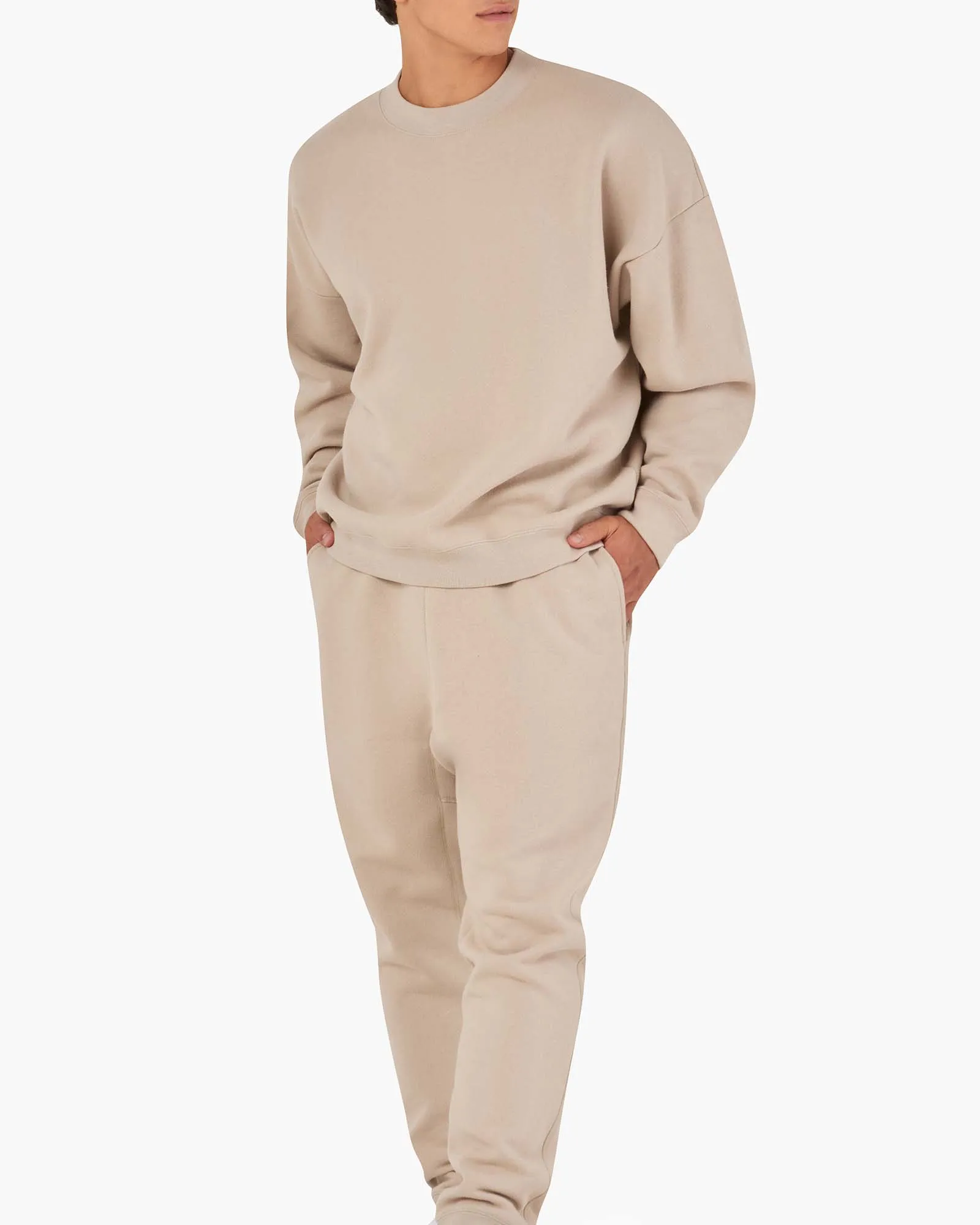 Core Fleece Jogger - Sand