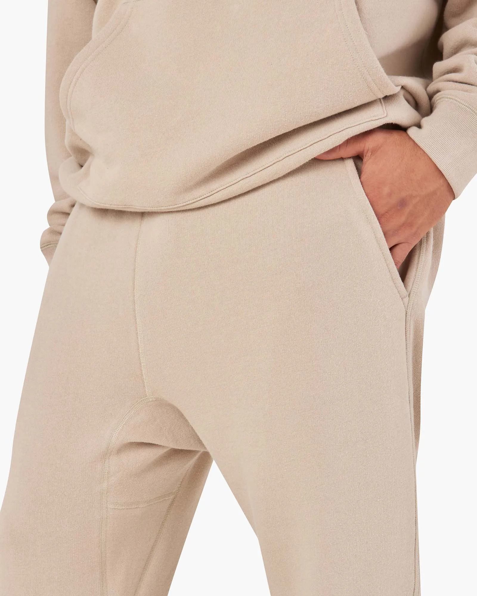 Core Fleece Jogger - Sand