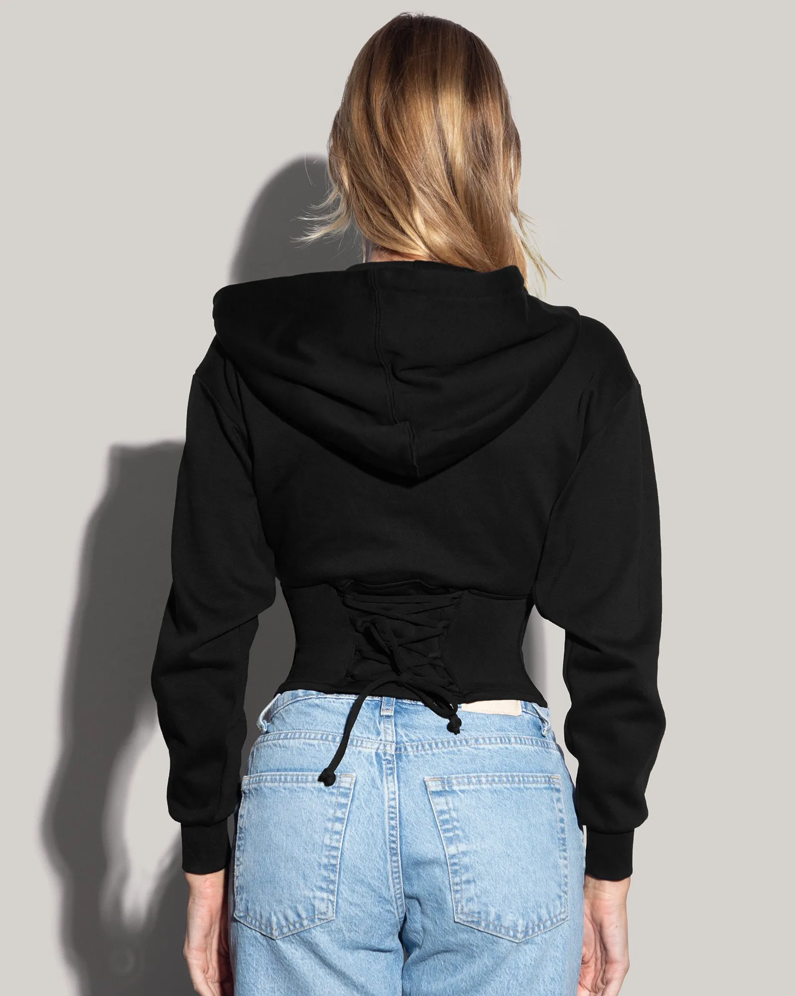 Corsety Hoodie - Black