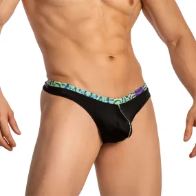 Daniel Alexander Thongs for Men with Leopard Print DAL053