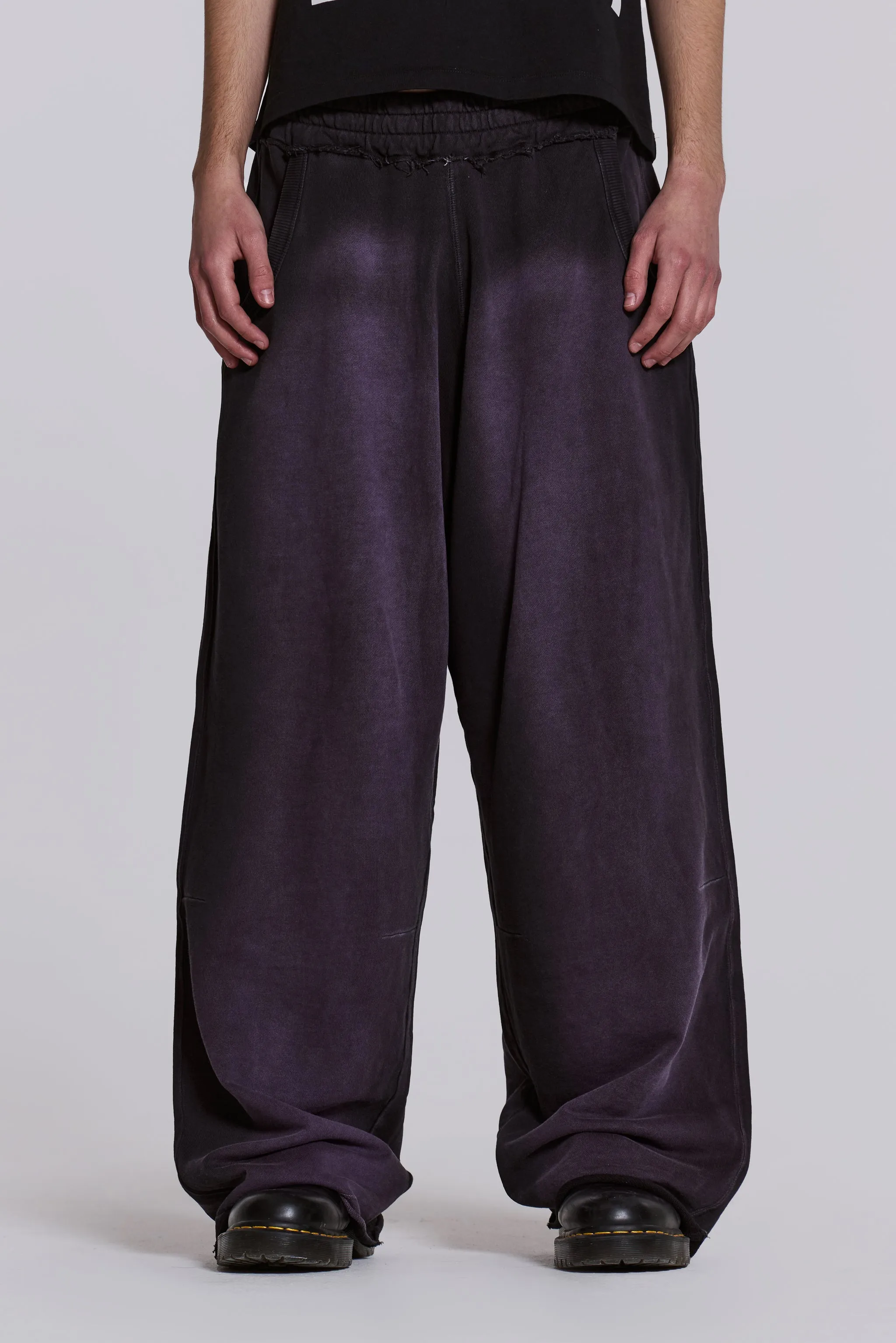 Deep Purple Fade Baggy Monster Joggers