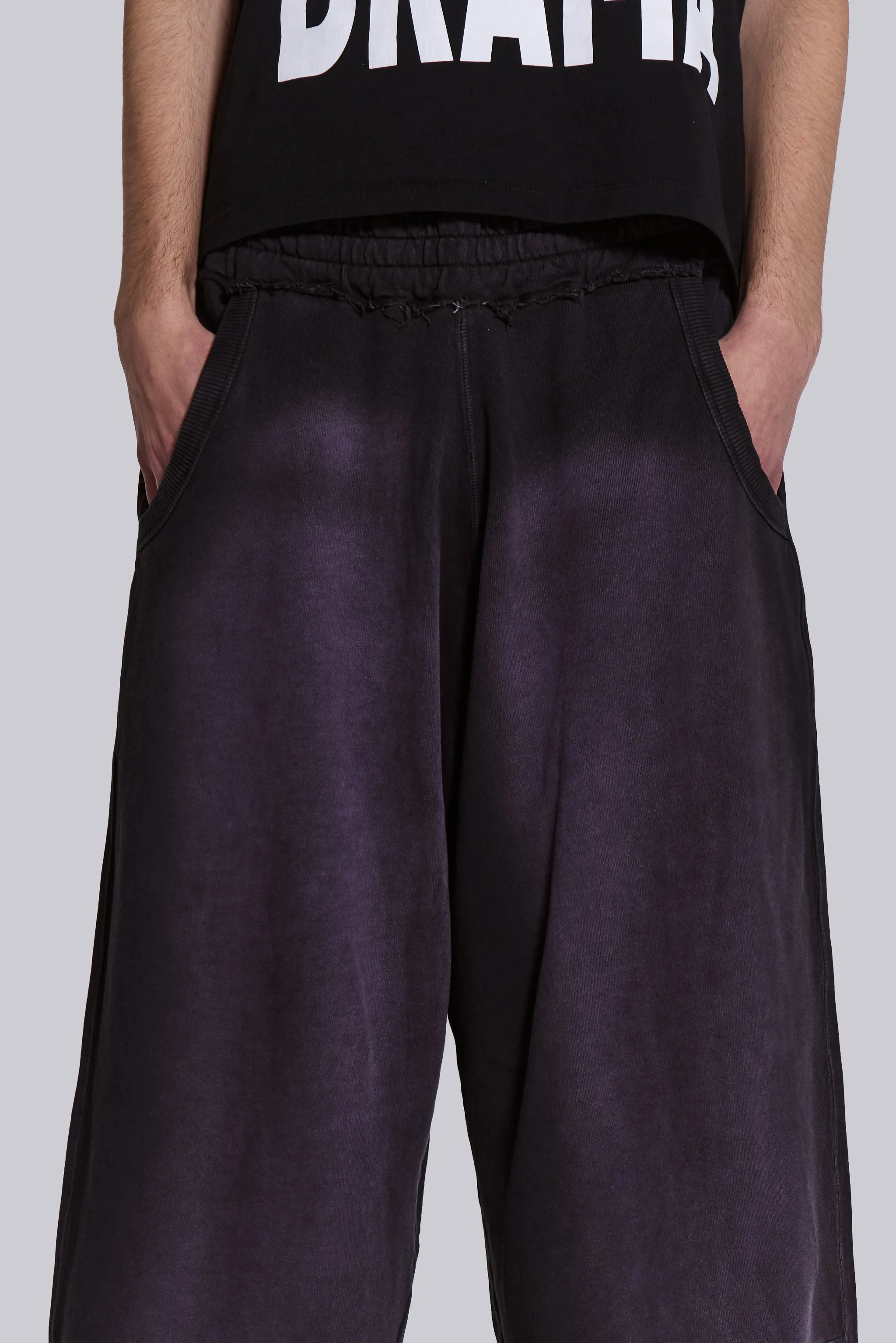 Deep Purple Fade Baggy Monster Joggers