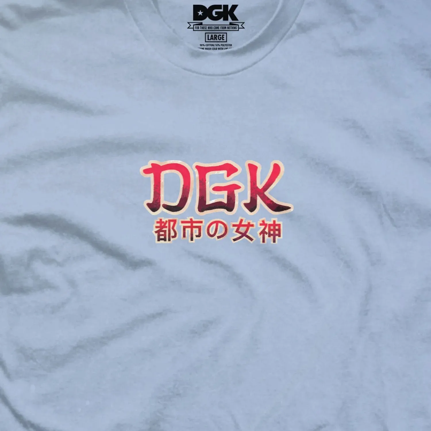 DGK Demon Goddess Graphic T-shirt - Sky Blue