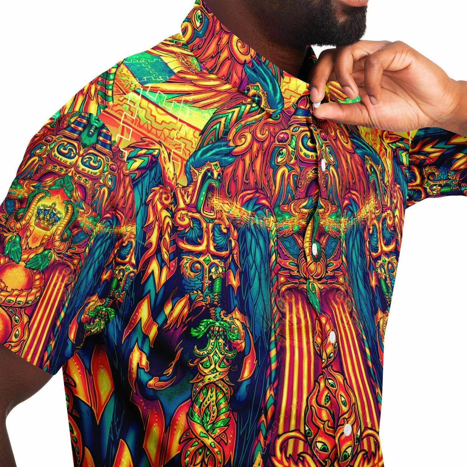 DMT KING | BUTTON SHIRT | SALVIADROID