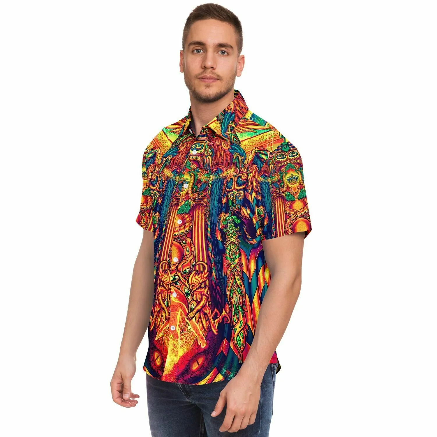 DMT KING | BUTTON SHIRT | SALVIADROID